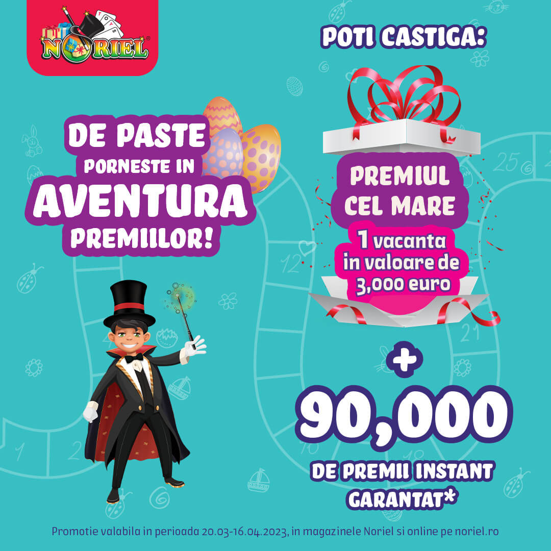 Pornește în aventura premiilor cu Noriel